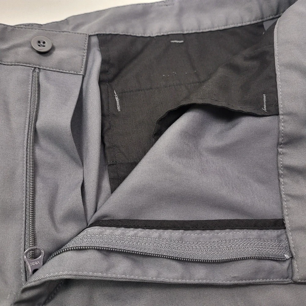 Nike Shorts Men's 38 Dri Fit Grey‎ Solid Chino Golf 11